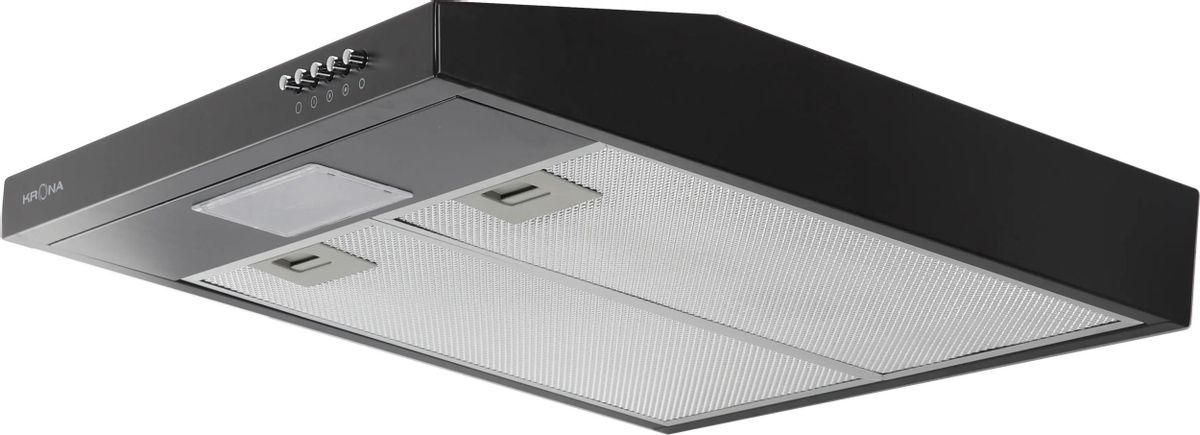 Вытяжка козырьковая Krona Jessica PB 500 slim, управление кнопочное, черный [00022840]